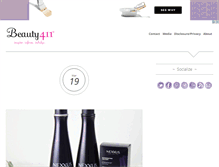 Tablet Screenshot of beauty411.net